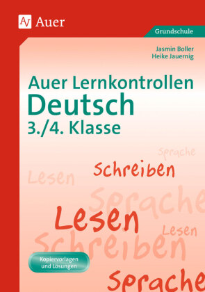 Auer Lernkontrollen Deutsch 3./4. Klasse