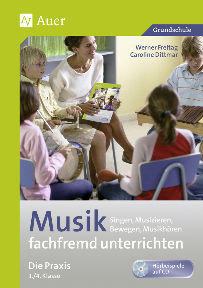Musik fachfremd unterrichten - Die Praxis 3/4, m. 1 Beilage main product photo