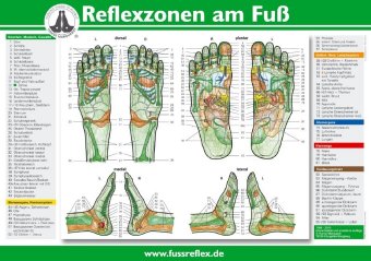 Reflexzonen am Fuß, Poster