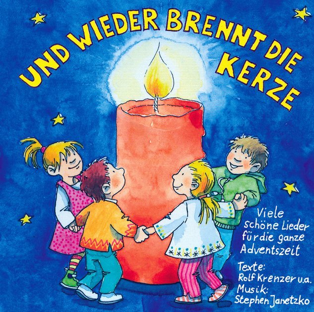 Und wieder brennt die Kerze - 25 schöne Kinderlieder für die ganze Adventszeit, 1 Audio-CD main product photo