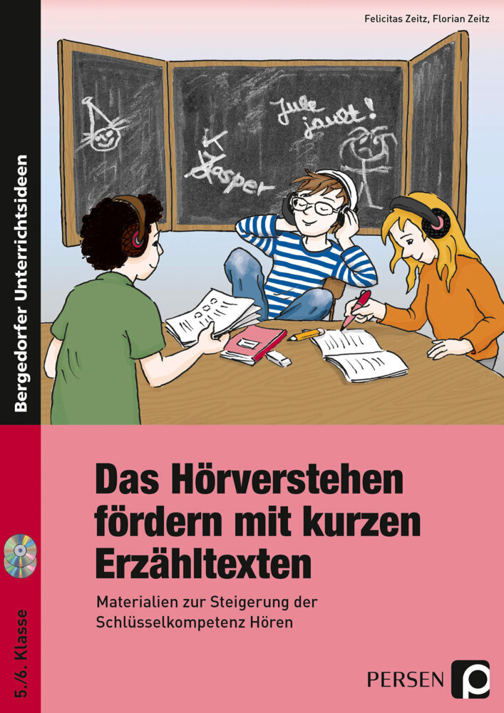 Das Hörverstehen fördern mit kurzen Erzähltexten, m. 1 CD-ROM main product photo
