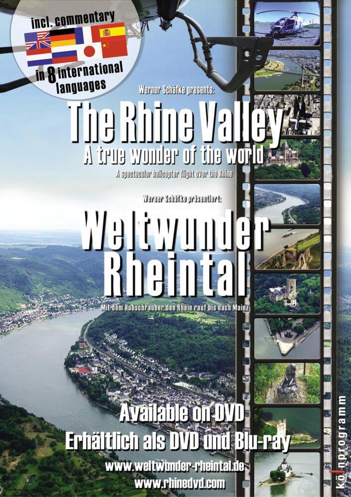 The Rhine Valley - A True Wonder of the World, 1 DVD main product photo