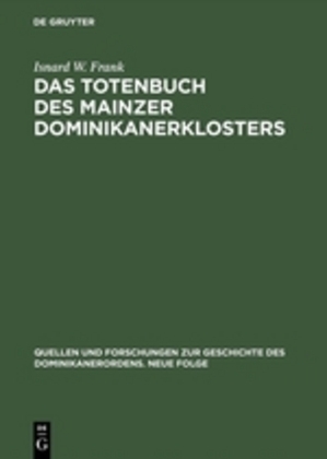 Das Totenbuch des Mainzer Dominikanerklosters main product photo