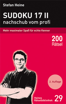 Sudoku 17 II - nachschub vom profi. Bd.2