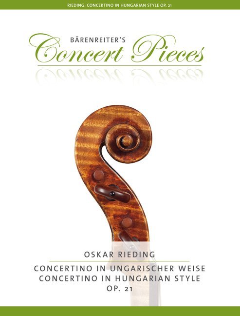 Concertino in ungarischer Weise op.21, Violine und Klavier, Violinenstimme und Klavierpartitur main product photo