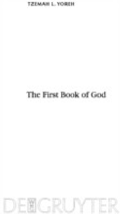 The First Book of God