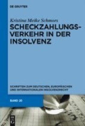 Scheckzahlungsverkehr in der Insolvenz