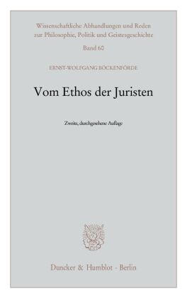 Vom Ethos der Juristen