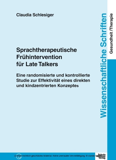 Sprachtherapeutische Frühintervention für Late Talkers main product photo