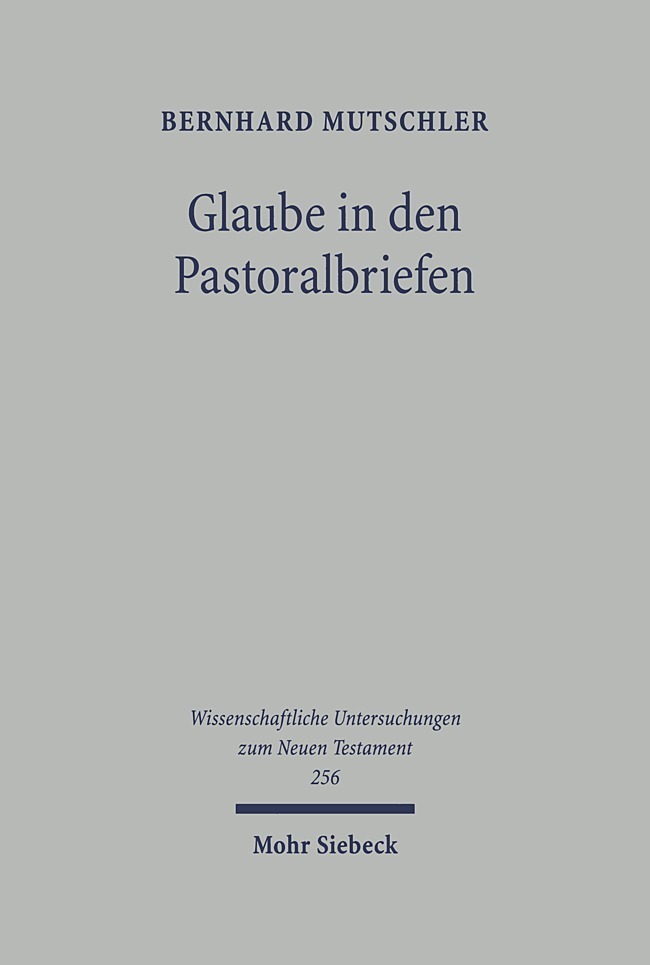 Glaube in den Pastoralbriefen main product photo