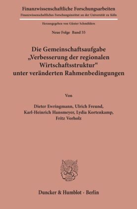 Die Gemeinschaftsaufgabe "Verbesserung der regionalen Wir...