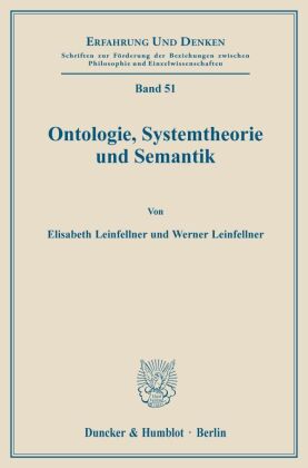 Ontologie, Systemtheorie und Semantik.