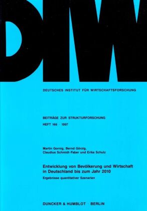 Entwicklung von Bevölkerung und Wirtschaft in Deutschland bis...