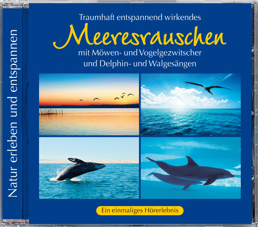 Traumhaft entspannend wirkendes Meeresrauschen, 1 Audio-CD main product photo