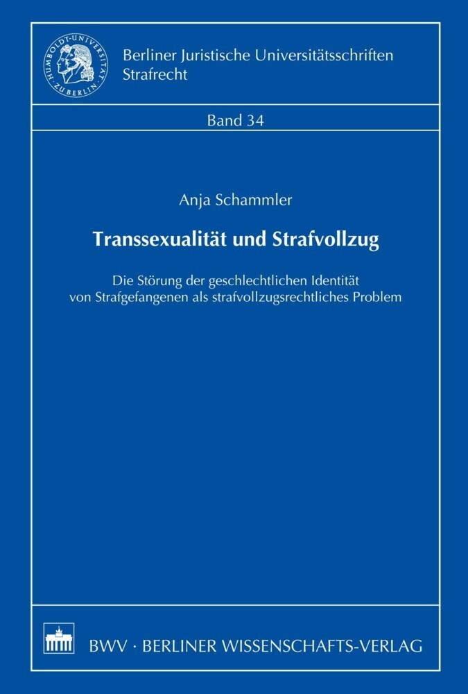 Transsexualität und Strafvollzug main product photo