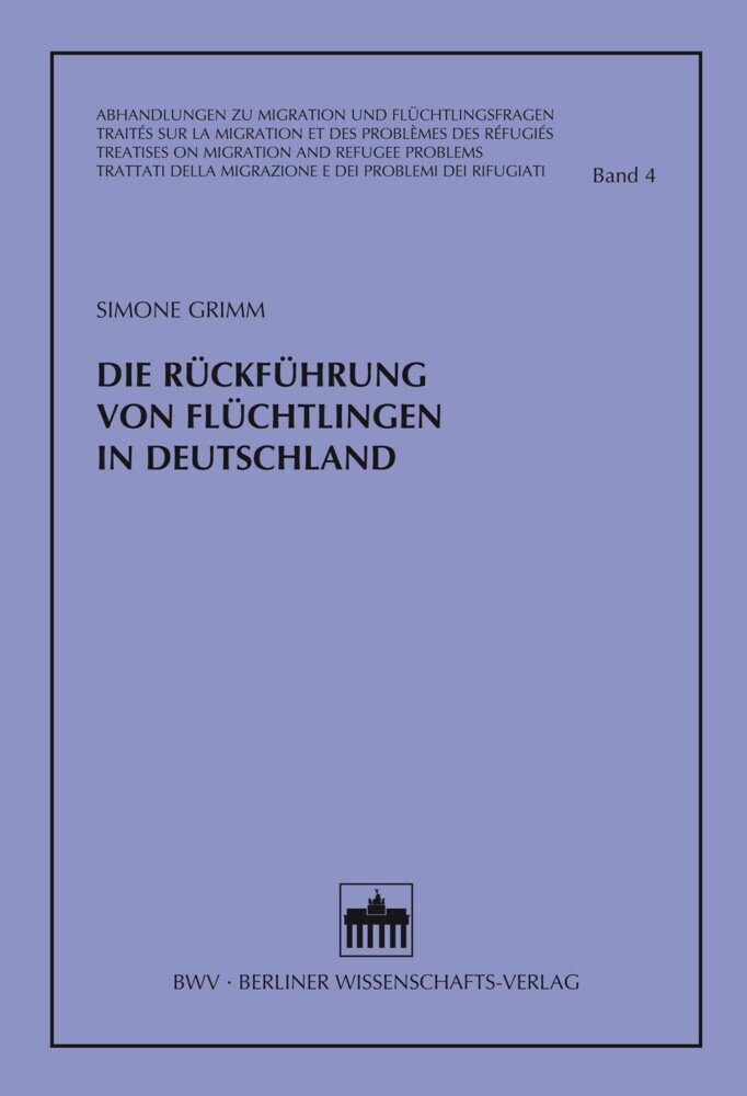 Die Rückführung von Flüchtlingen in Deutschland main product photo