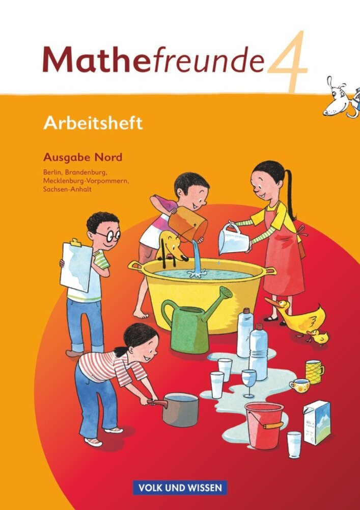 Mathefreunde - Ausgabe Nord 2010 (Berlin, Brandenburg, Mecklenburg-Vorpommern, Sachsen-Anhalt) - 4. Schuljahr main product photo