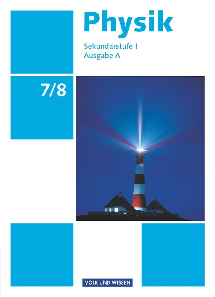 Physik - Ausgabe Volk und Wissen - Ausgabe A - Sekundarstufe I - 7./8. Schuljahr main product photo