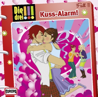 Die drei !!! - Kuss-Alarm!, 1 Audio-CD