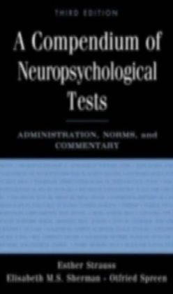 Compendium of Neuropsychological Tests