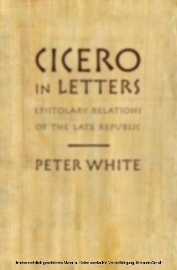 Cicero in Letters main product photo