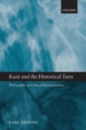 Kant and the Historical Turn main product photo