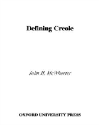 Defining Creole