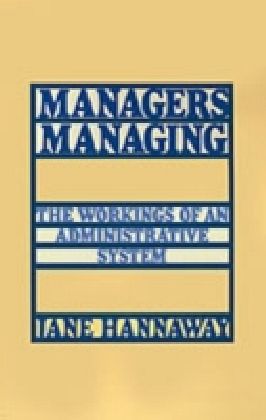 Managers Managing