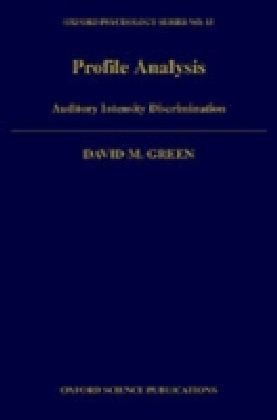 Profile Analysis Auditory Intensity Discrimination