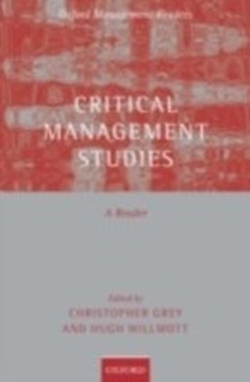 Critical Management Studies main product photo