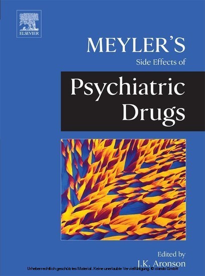 Meyler's Side Effects of Psychiatric Drugs main product photo