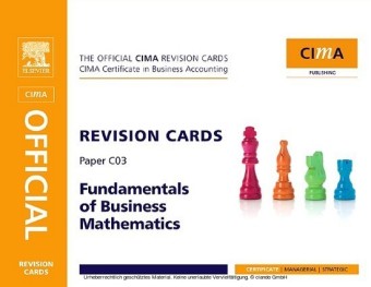 CIMA Revision Card Fundamentals of Business Maths