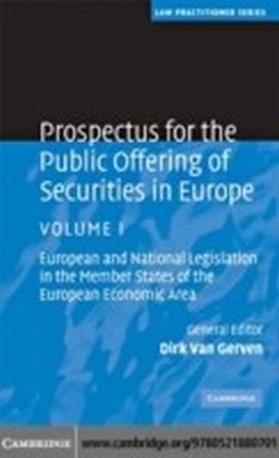 Prospectus for the Public Offering of Securities in Europe