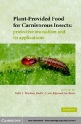 Plant-Provided Food for Carnivorous Insects