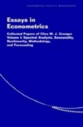 Essays in Econometrics: Spectral Analysis, Seasonality, Nonlinearity, Methodology, and Forecasting. Vol.1