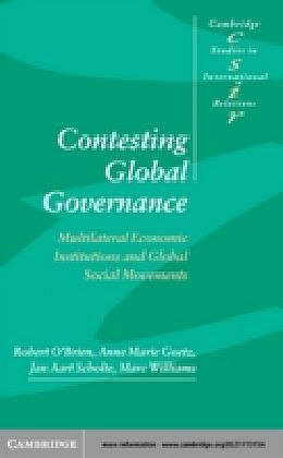 Contesting Global Governance