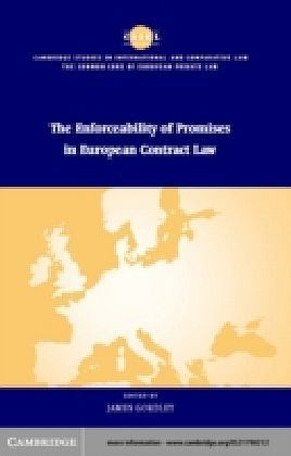 Enforceability of Promises in European Contract Law