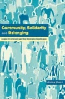 Community, Solidarity and Belonging