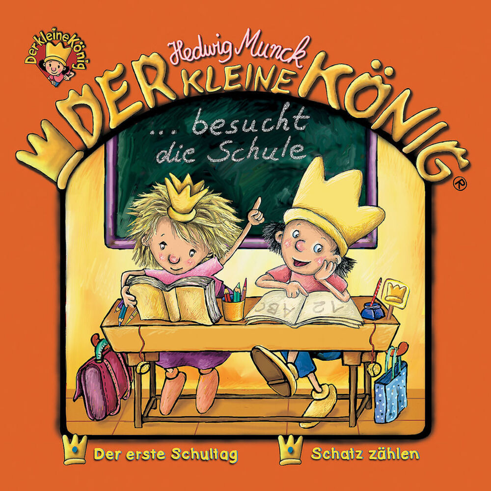 Der kleine König besucht die Schule, 1 Audio-CD main product photo