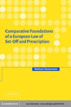 Comparative Foundations of a European Law of Set-Off and Prescription main product photo