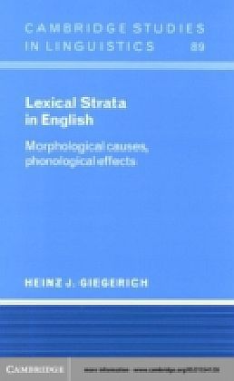Lexical Strata in English