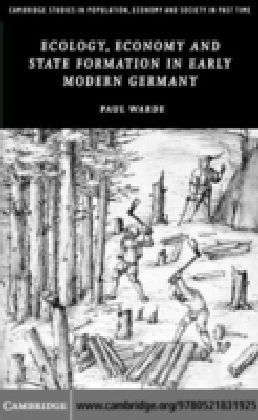Ecology, Economy and State Formation in Early Modern Germany main product photo