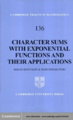 Character Sums with Exponential Functions and their Applications