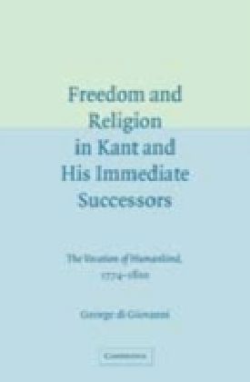 Freedom and Religion in Kant and His Immediate Successors