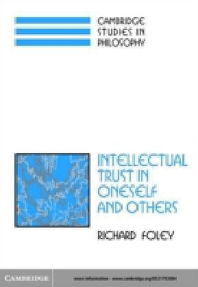 Intellectual Trust in Oneself and Others