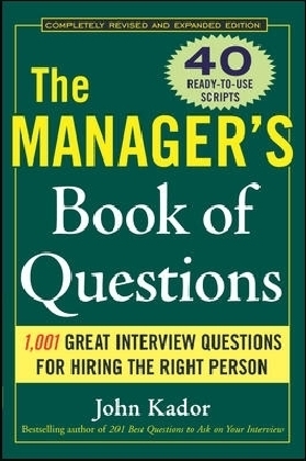 Manager's Book of Questions