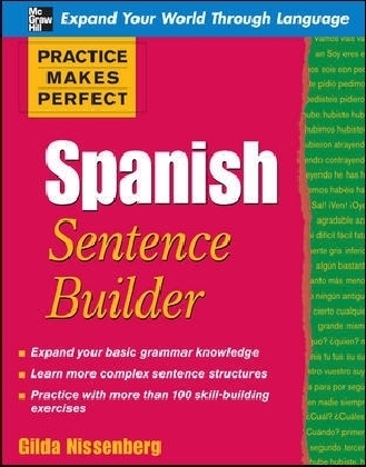 Practice Makes Perfect Spanish Sentence Builder