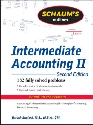 Schaums Outline of Intermediate Accounting II, 2ed