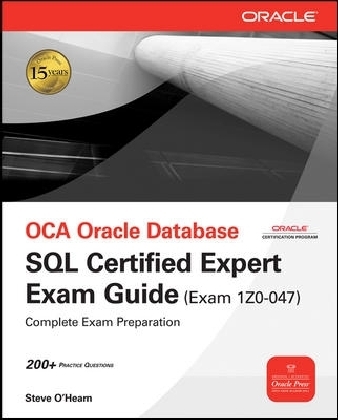 OCA Oracle Database SQL Expert Exam Guide main product photo