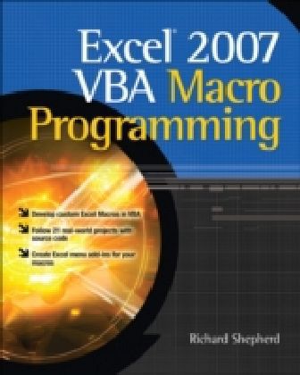 Excel 2007 VBA Macro Programming